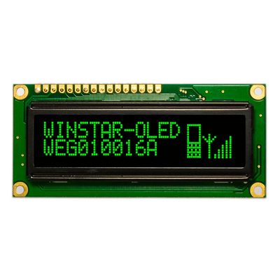 2.4'' 100*16 puntos Módulo OLED monocromático de pantalla industrial/médica WEG010016A