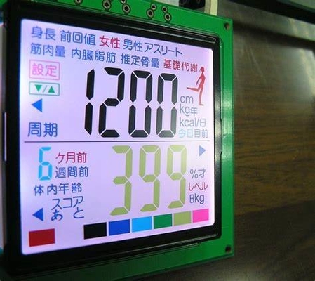 FSC módulo LCD personalizable 12H Negativo Negro Campo transmisor secuencial de color Winstar
