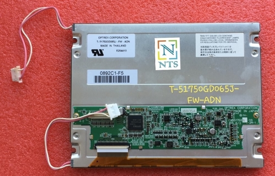 6.5" módulo TFT LCD OPTREX 640*480 amplia temperatura paralela RGB de 6 bits 31 pines