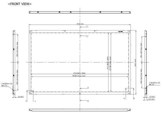 21.5' TFT LCD Full HD LG Display 1920*1080 RGB Vista libre con alto contraste original