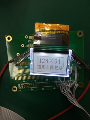 STN Positivo 128*64 gráfico ST7920 6H Modulo LCD de amplia temperatura LM3033DW