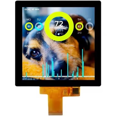 3.95 pulgadas 4 " 480 * 480 Cuadrado TFT pantalla LCD con interfaz RGB CTP