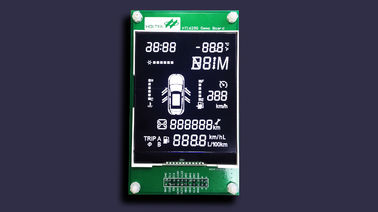 Panel LCD de encargo de RY15646A-01A para las radios de coche y los instrumentos industriales