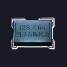 MÓDULO verde del LCD del DIENTE de la pantalla LCD color con panel LCD de la resolución de 128 * 64 pixeles el mono