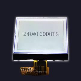 Retroiluminación blanca Fstn módulo de 240 * de 160 Dots Graphic LCD para la exhibición del LCD del carácter de la matriz