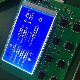 Exhibición STN Blue Screen del Lcd del gráfico de RYD2075BV01-A con alto brillo del contraluz
