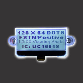 El módulo gráfico de Transflective 128x64 LCD del carácter exhibe el tipo positivo del DIENTE de Fstn