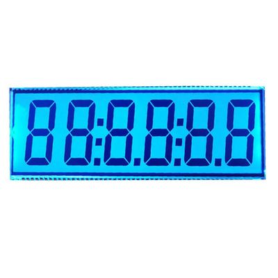 Positivo de 7 del segmento 5V 6 del dígito del combustible del dispensador del LCD TN de la exhibición