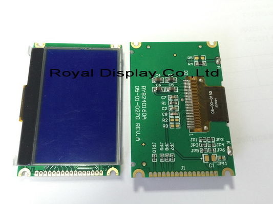 del diente paralelo 3.3V exhibición gráfica del LCD 240X160 con el vidrio positivo de FSTN