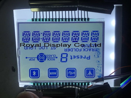 Modifique el módulo STN de la exhibición para requisitos particulares del LCD del segmento del paralelo 45mA 7 de la señal numérica para el equipamiento médico del equipo de radio