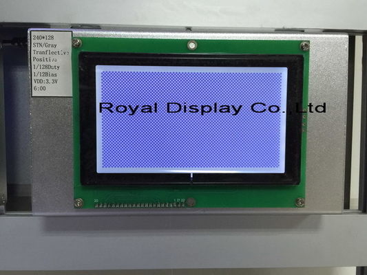 Los puntos por encargo de Digitaces FSTN 240X128 de la exhibición gráfica del LCD hacen excursionismo el instrumento industrial del módulo del LCD de la MAZORCA