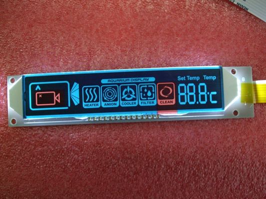 La pantalla LCD 128X64 monocromático del segmento de STN YG ST7565R 7 puntea soldar de FPC