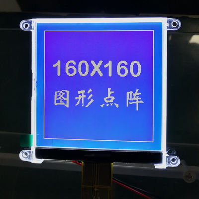 exhibición gráfica ROHS azul ISO del diente FSTN DOT Matrix LCD de 160*160 60mA LCD UC1698u