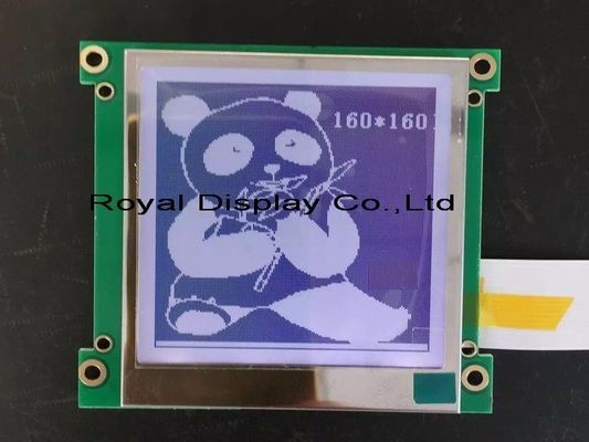 160160 mono MAZORCA FPC que suelda la exhibición monocromática gráfica de la exhibición UC1698 Lcd del LCD