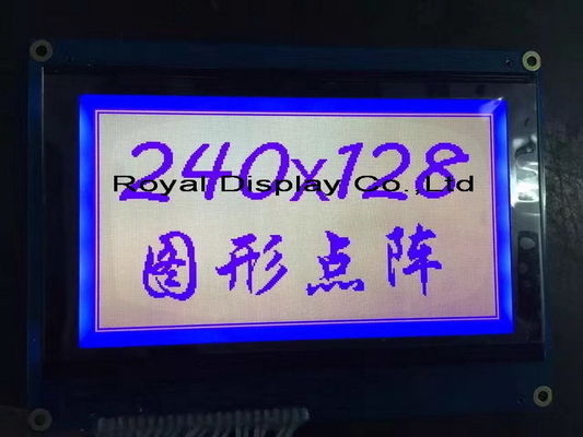 320X240 vendedor caliente STN YG FPC que suelda el positivo del módulo FSTN del contraluz del Lcd