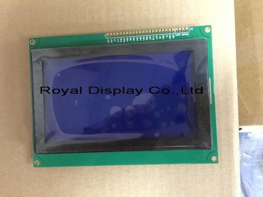 240*128 PUNTEA el módulo paralelo del contraluz del módulo STN YG/Blue Lcd de la exhibición de ROHS FSTN 3V LCD