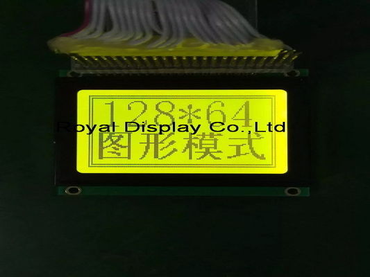 Panel LCD gráfico al por mayor del módulo de la exhibición de Cog/COB 128X64 Blacklight mono LCD