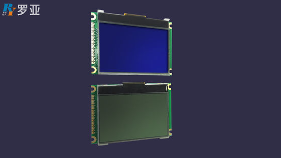 Exhibición caliente de DOT Matrix Graphic Monochrome LCD del FFC-conector del diente 3V de las ventas 12864