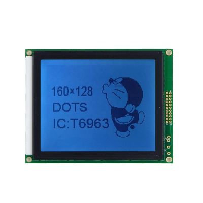 160128 exhibición del Pin 160X128 LCD del módulo T6963c 5V 22 del LCD del gráfico
