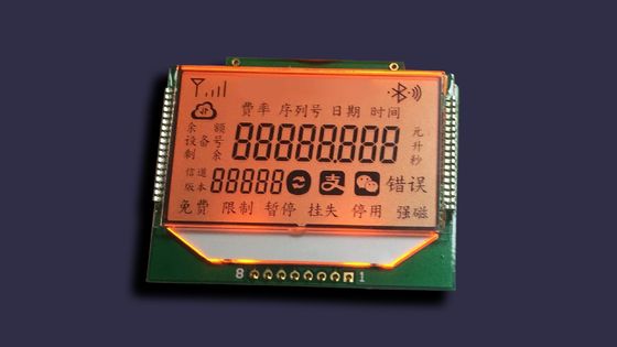 El segmento positivo de FSTN UC1698 LCD 7 exhibe el módulo gráfico del LCD del diente 160X160