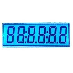 exhibición negativa positiva de Dot Matrix LCD RY010 TN del dispensador del combustible del dígito 5V 6