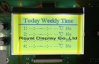 180X100 módulo gráfico FSTN STN ISO positivo del LCD del DIENTE del punto RYG180100A