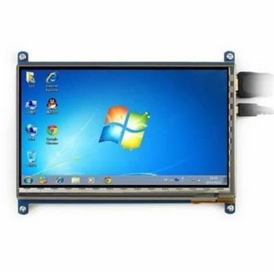 Talla 1,8 de encargo ' ~21" exhibición transmisiva del LCD del panel resistente capacitivo de la pantalla táctil con el panel táctil