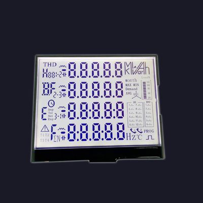 El panel positivo del TN LCD VA del Va Tn Htn Stn 3.3V FSTN del mono del equipamiento médico de Instrumen 7 del segmento módulo eléctrico de encargo del LCD