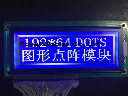 19264 de los puntos del LCD del módulo del diente mono Va LCD gráfico de la exhibición RY19264 de Transflective