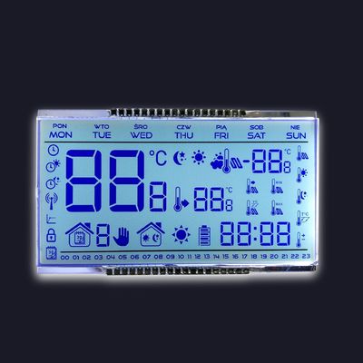 Exhibición monocromática monocromática de la pantalla RYG12864M Va LCD del Lcd del segmento del módulo 7 del panel del SGS de FSTN 3.3V pequeña