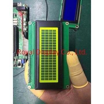 Retroiluminación LED mordida de la MAZORCA LCM RYP2402A de la pantalla LCD del carácter 24X2 de MCU 8