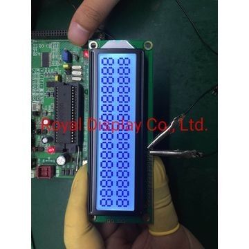 Retroiluminación LED mordida de la MAZORCA LCM RYP2402A de la pantalla LCD del carácter 24X2 de MCU 8