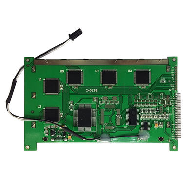 Módulo LCD de matriz de puntos gráfico monocromático azul STN de 5,5 pulgadas 240X128 STN