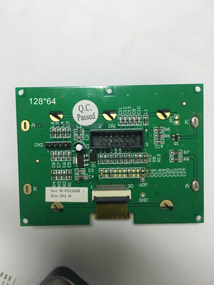 el DIENTE gráfico 128*64 del monitor LCD St7567 de 5.0v Stn puntea el conector de FPC