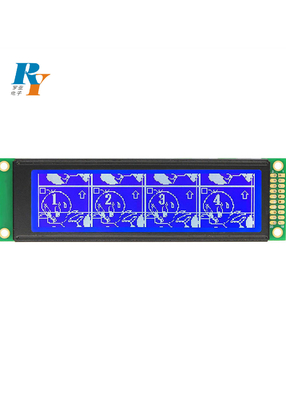 El ISO STN LCD gráfico exhibe la exhibición negativa azul de 5.25V 256×64 LCD