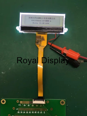 módulo monocromático de la exhibición del gráfico positivo UC1698 LCD del diente de 256X64 FSTN