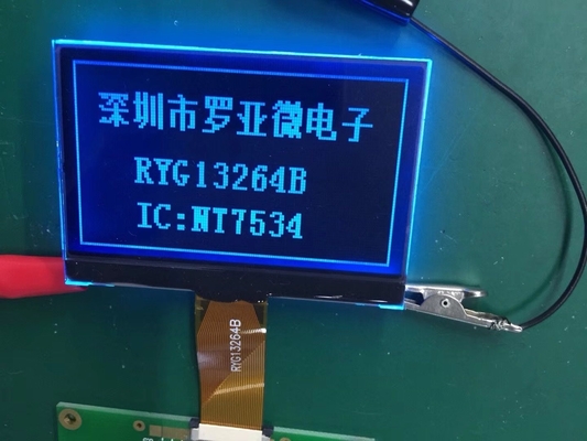El monitor LCD gráfico 132X64 de DFSTN puntea el perno 30 con el conector de FPC