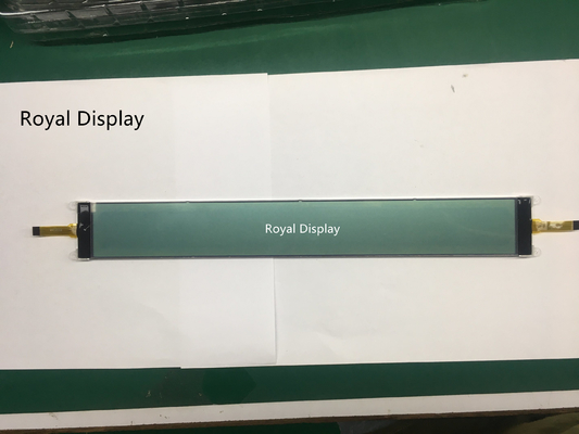 Gráfico positivo de la exhibición 11.5V FSTN FPC Transflective del LCD del DIENTE de los puntos 372×32