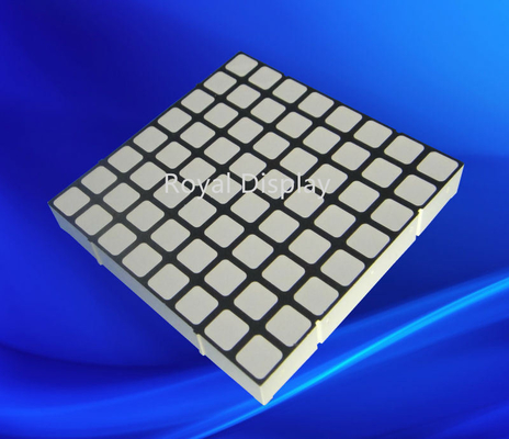 Los pixeles del módulo 6m m de la exhibición de matriz de LVDS LED ajustan 8X8 RGB 20mA