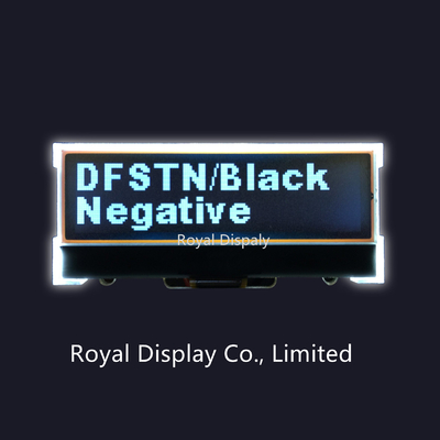 El DIENTE LCD gráfico de FSTN exhibe el monocromo negativo 128X32 con 5.25V
