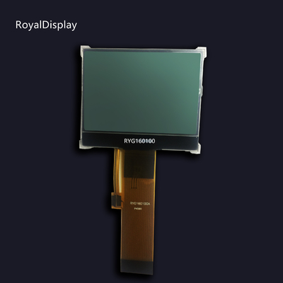 Paralelo positivo del gris 160X100 DOT Matrix 3V de Stn de la exhibición de St7528 FSTN LCD