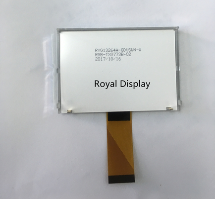 Exhibición de Dfstn 30 Pin Negative LCD del monitor LCD de 132×64 Dots Graphic Cog