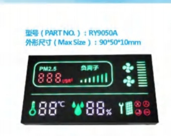 polaridad del cc del módulo de la pantalla LED del segmento 100000hours para el aire acondicionado