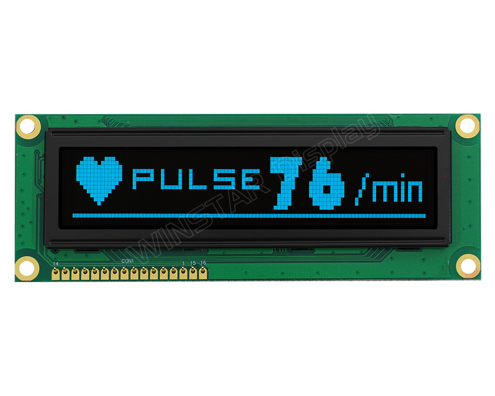 Modulo LCD OLED 3.84'' 100*16 gráfico con temperatura muy amplia 5.0v