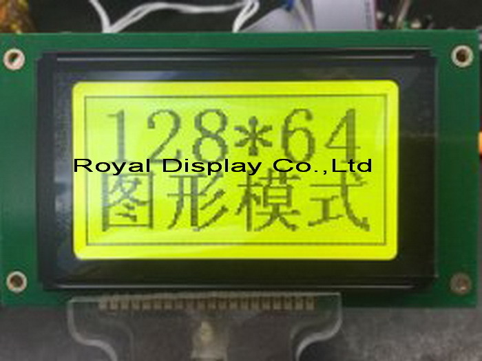 Modulo LCD gráfico STN de 128*64 con luz de fondo LED Monocromo de 20 pines ST7565 3.5v