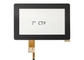 El panel táctil capacitivo de encargo I2C del Ctp interconecta 7 el panel multi de la pantalla táctil de la pulgada PCAP