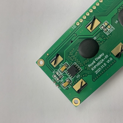 Modulo LCD estándar de 16x2 2 líneas de 16 caracteres para analizador de leche