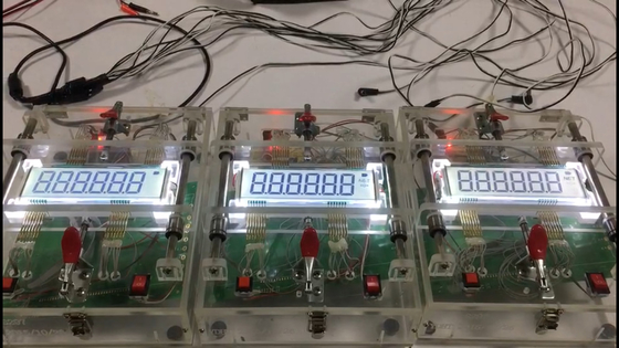 Módulo TN LCD para la escala electrónica transflectiva positiva monocromática 3.3V