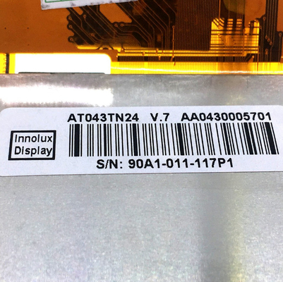 4.3 pulgadas TFT original Innolux módulo LCD AT043TN24 V.7 480 * RGB * 272 pantalla