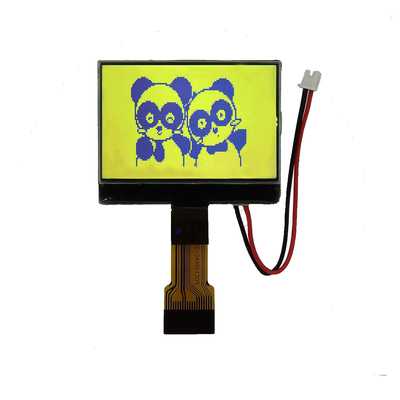 Modulo gráfico LCD STN T6963C con luz de fondo y pantalla industrial monocromática personalizable